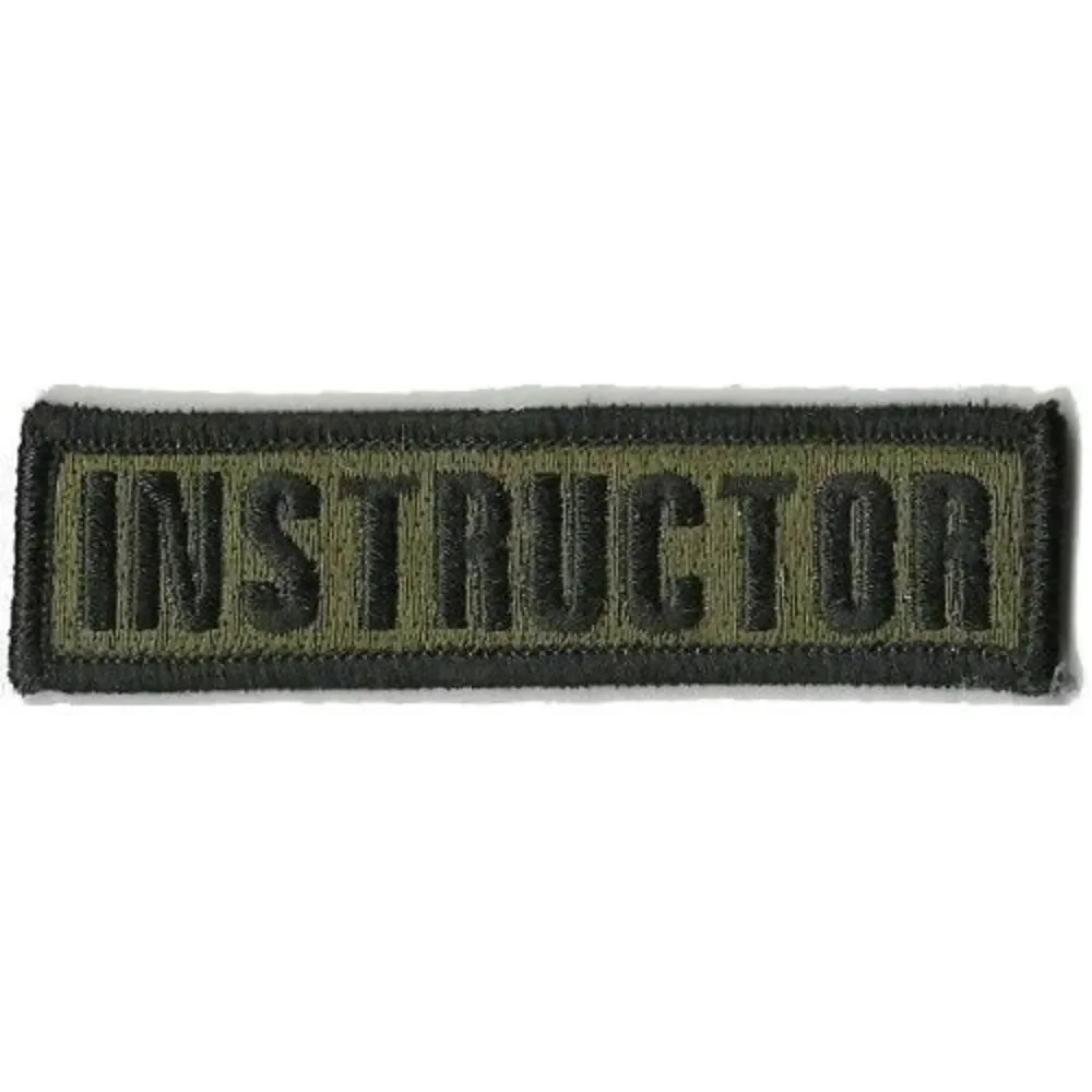 BuckUp Tactical Morale Patch Hook Instructor Morale Patches 3.75x1" - Picture 12 of 13